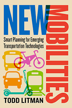 The cover of the book New Mobilities.